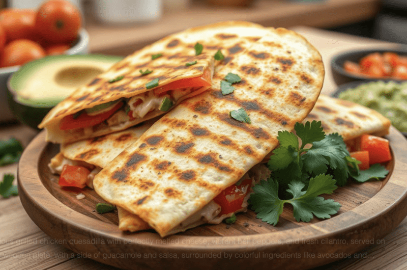 Easy Chicken Quesadilla Recipe Ready in 20 Minutes